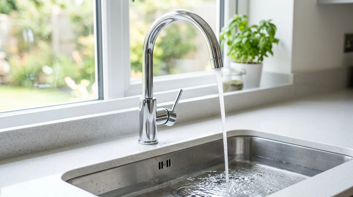 Local Plumbing Master Pros same day plumber fixing a faucet in Hartford, IL